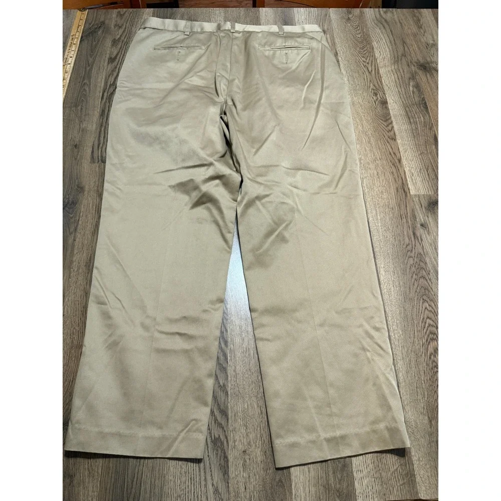 Banana Republic Pants Mens Size 40x30 Khaki Cotton Chino Straight Leg Flat Front